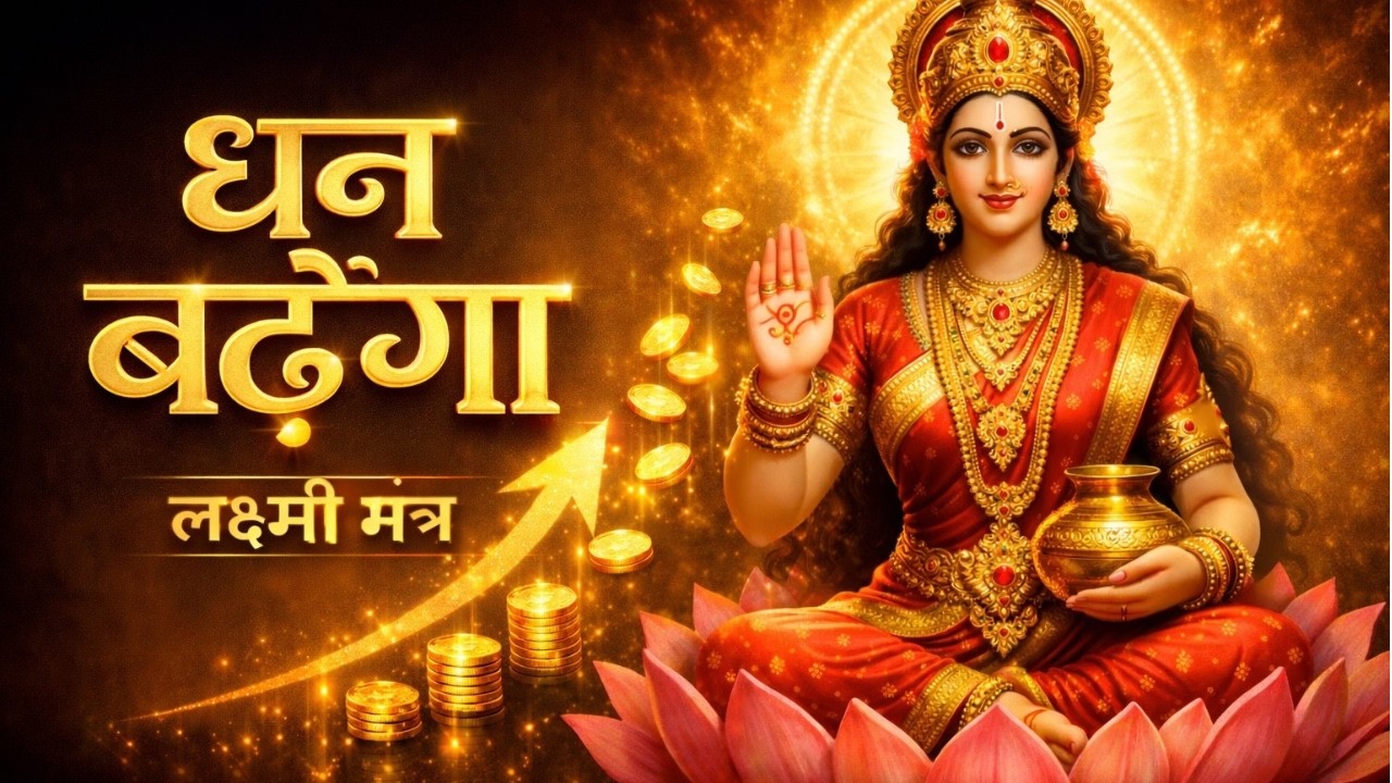 माँ लक्ष्मी का संकेत — आज से व्यापार और धन में परिवर्तन शुरू 🙏 | 108 बार लक्ष्मी मंत्र