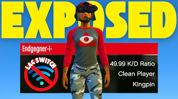 Another LAG SWITCH abuser in GTA Online!!