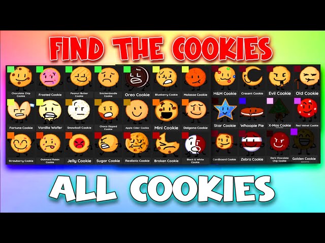 Find the Cookies - ALL Cookies [ROBLOX] - YouTube
