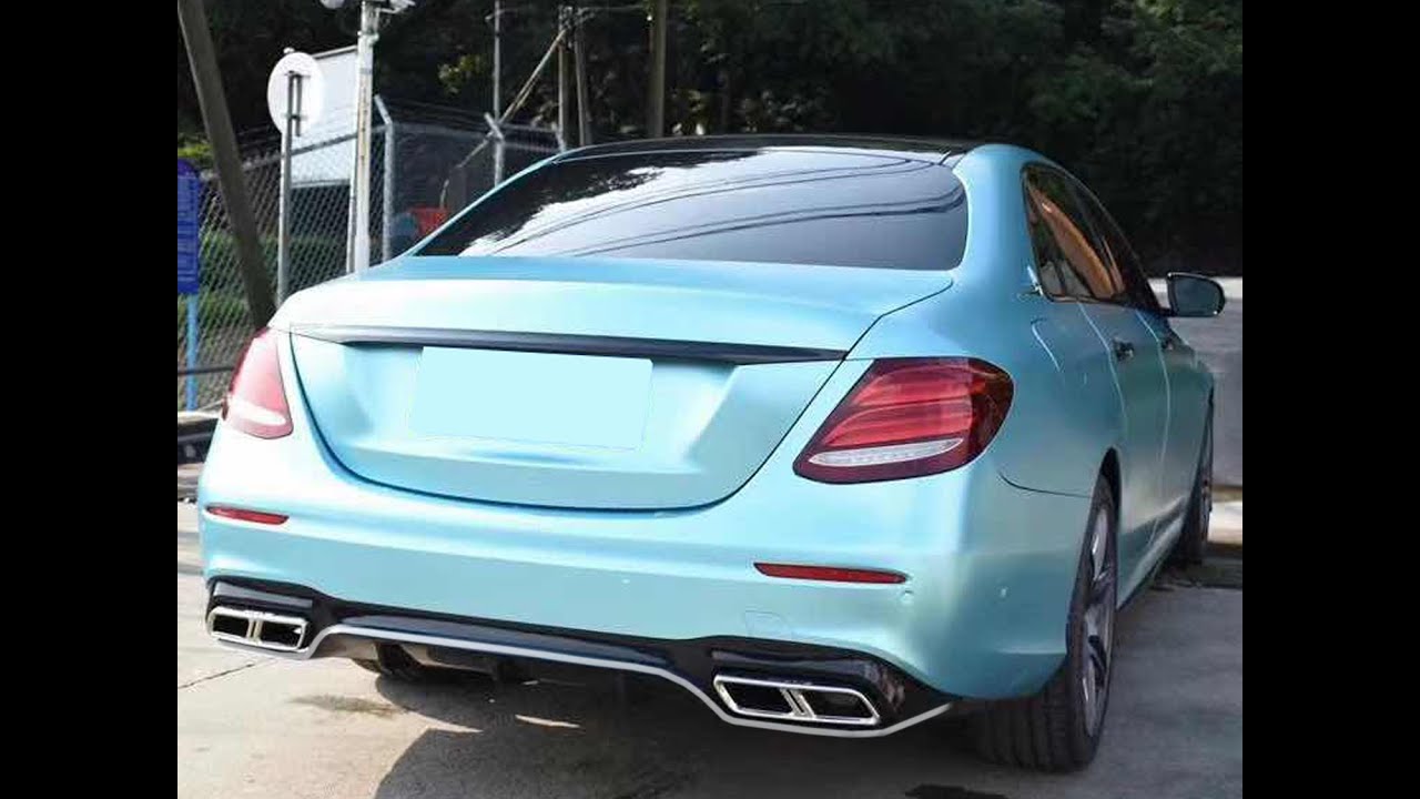 W213 Spoiler & Diffuser - E Klasse - Mercedes Benz