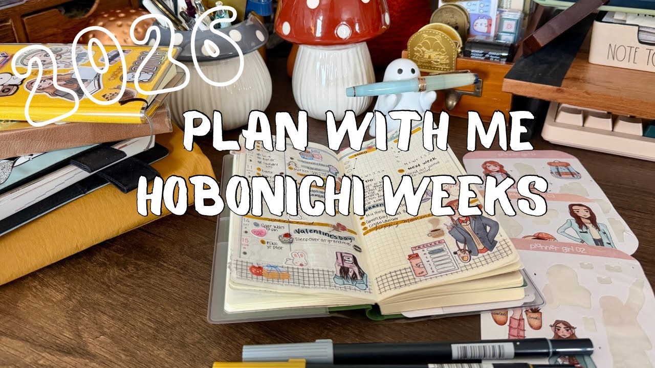 Планируйте вместе со мной | Hobonichi Weeks