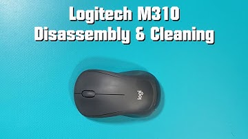 Logitech M310 Disassembly & Cleaning