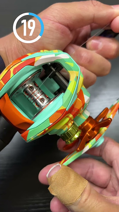 How To PUT BRAIDED Fishing LINE On A Baitcaster❗️(EASY)