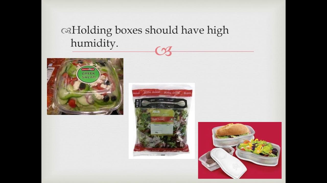 Temperature Required in Storing Salads and Dressings YouTube