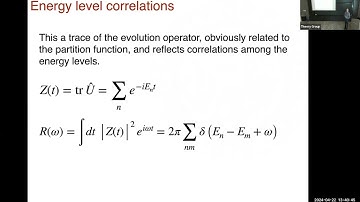 Victor Gurarie - Spectral Form Factors of attractively interacting fermion 04-22-24