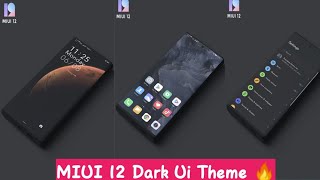 MIUI 12 Dark UI Theme For EMUI  10/9/8/5 ! Best Theme For EMUI Users 🔥! Honor Play Themes 😍! screenshot 3