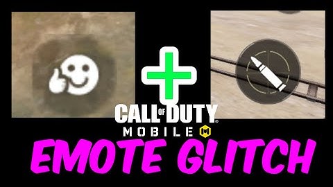 New CODM emote glitch (shot while emoting )