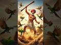 “When the GIANT Farmer Punished the Parrots… but a Hen Became Their Angel 🐦❤️🐔 #shorts #aishorts
