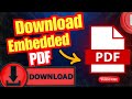 Easy Guide to Download Embedded PDFs from Any Website π₯