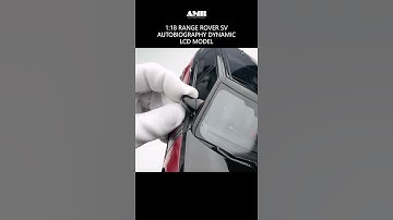 RANGE ROVER SV AUTOBIOGRAPHY DYNAMIC  / LCD 1:18 diecast car model / AMR unboxing