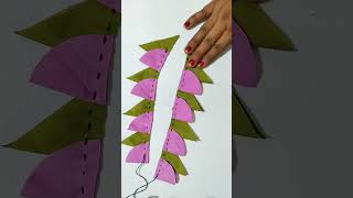 Easy DIY Fabric Flowers|Hand embroidery design|cloth flowers #sewing