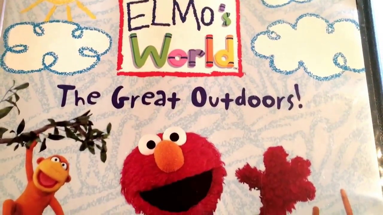 Elmo's World The Great Outdoors Video / Sesame Street / DVD Movie