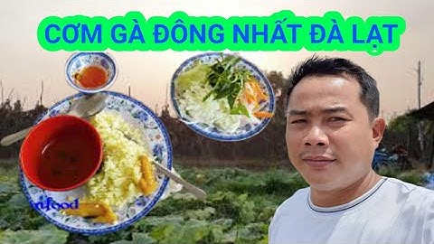Khám Phá Quán Cơm Gà Phan Rang Đông Khách Nhất Ở Đà Lạt Với nongdanfood