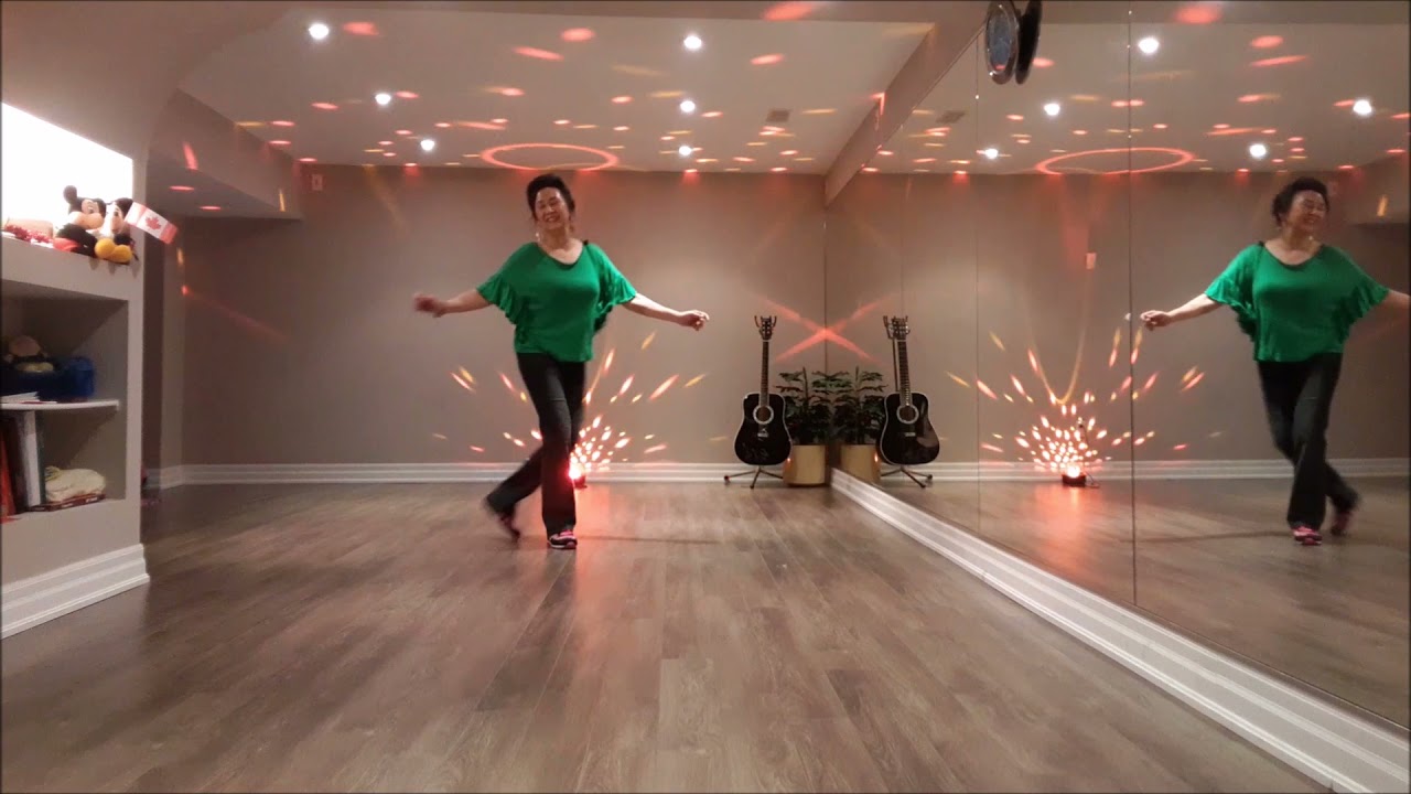 I'm on My Way line dance (Dance & Teach) YouTube