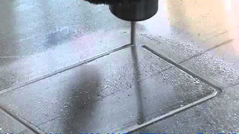 Jinan Xian Rui CNC Router cutting on aluminum