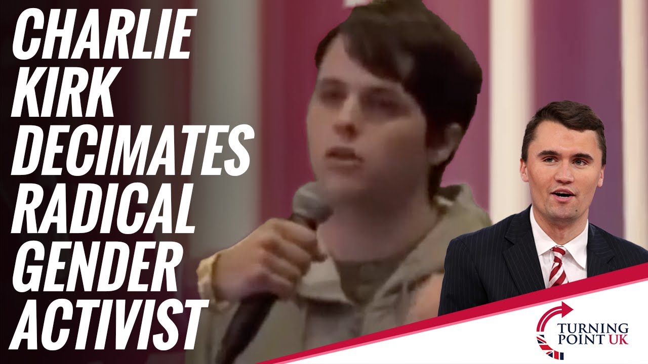 Charlie Kirk Decimates Radical Gender Activist - YouTube