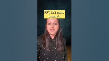 How to make PowerPoint presentation in 2 mins using AI| Make PPT on mobile phone #powerpoint #shorts