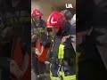 These minutes feel like eternity: in Lviv people are being rescued alive from the rubble! #shorts