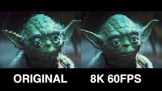 Star Wars The Empire Strikes Back (1980) in 8K 60FPS (Upscaled by Artifical Intelligence)