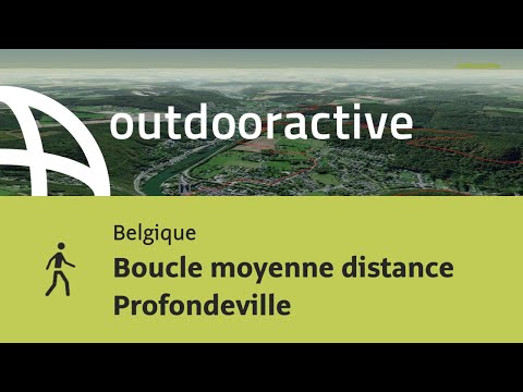 randonnée en Belgique: Boucle moyenne distance Profondeville