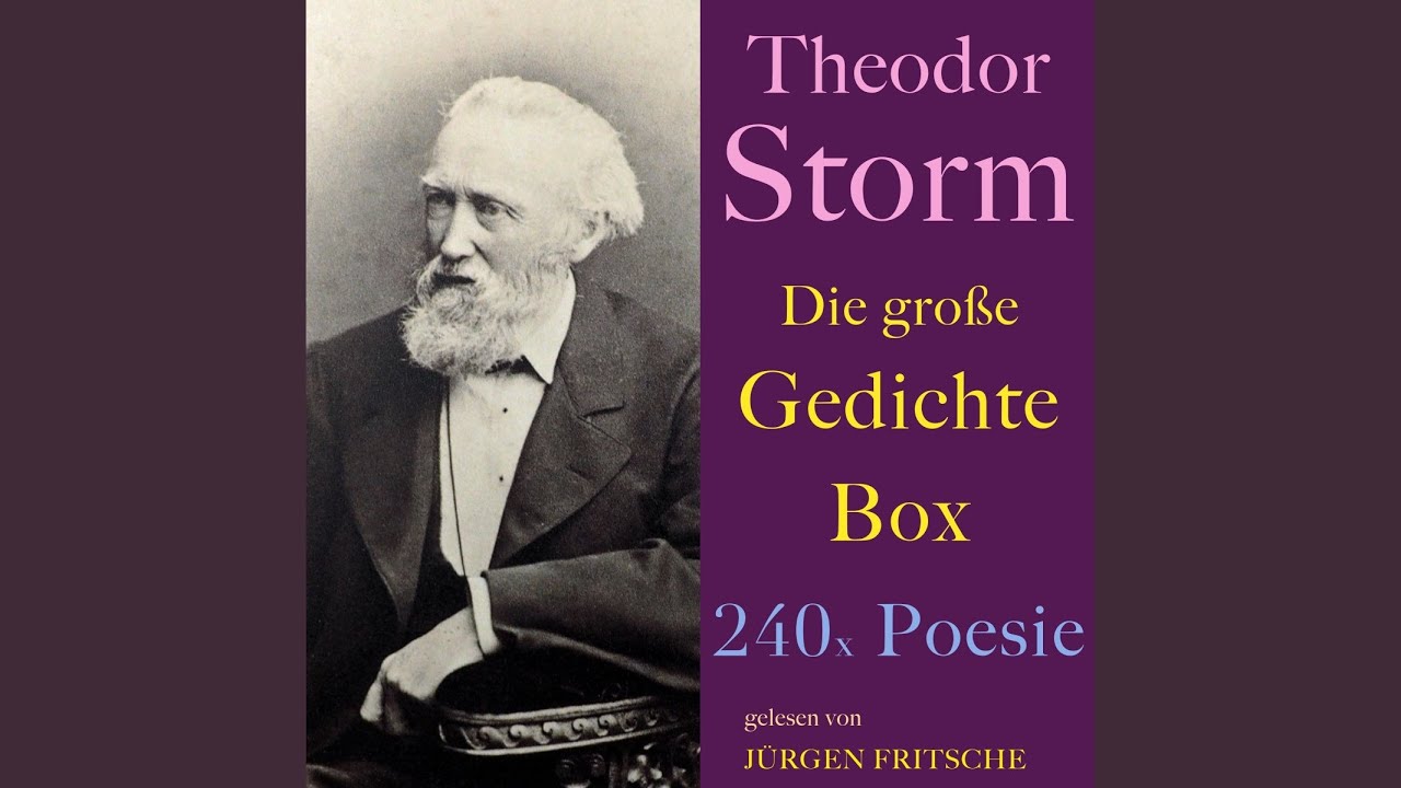Theodor Storm Du Gehst An Meiner Seite Hin Kapitel 26 - Theodor Storm: Die große Gedichte Box - YouTube
