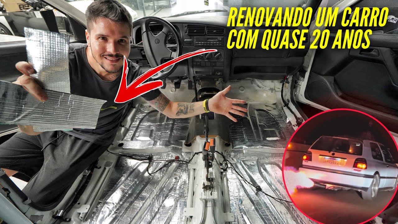 USEI MANTA DA NASA PARA RESTAURAR MEU MK3 vr6 4X4 🚀 * Interior 100% renovado e pronto*