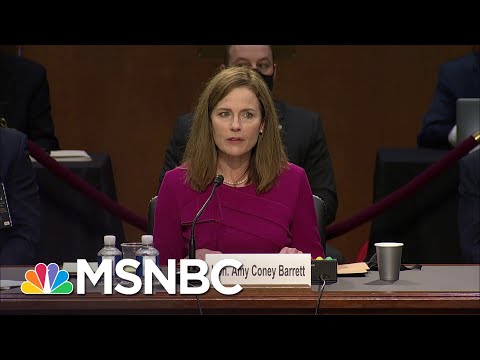 Amy Coney Barrett Fails To Fully Disclose Some Past Anti-Abortion Activism | Rachel Maddow | MSNBC