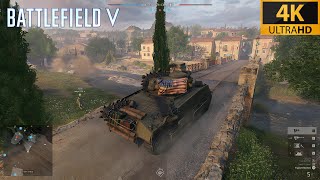 Battlefield 5: Provence - Breakthrough Tank Gameplay Playthrough [4K 60FPS] (No Commentary)