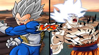 Dbz Bt3 Vegeta Mui Vs Goku Mui Red Potara Epic Battle