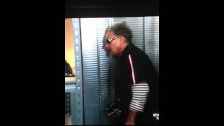 Barry Weiss banging his head against the wall