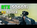 RTX 5060 Ti Warzone | Ryzen 5 9600X