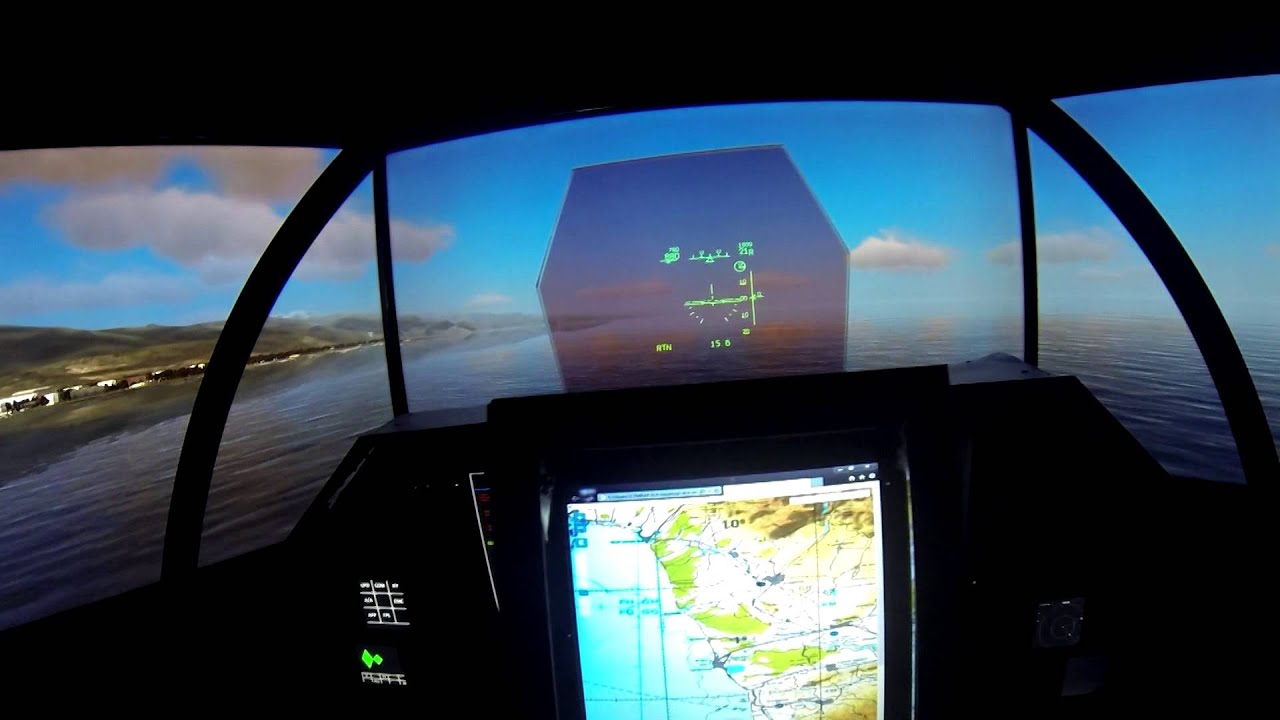 Simulateur Rafale Simulateur de Vol Rafale DCS World - YouTube