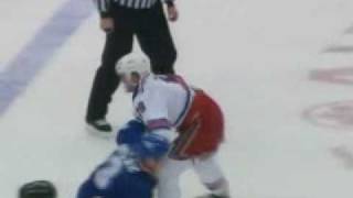 Orr vs Belak Dec 29, 2007 - CBC feed