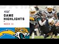 Chargers vs. Jaguars Week 14 Highlights | NFL 2019