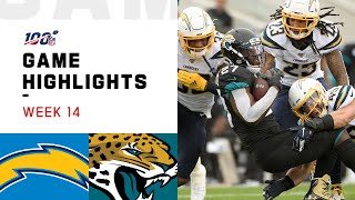 Chargers vs. Jaguars Week 14 Highlights | NFL 2019