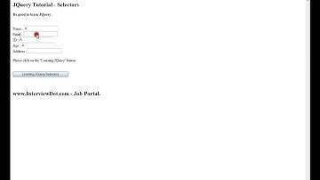 JQUERY DISABLED SELECTORS DEMO TAMIL