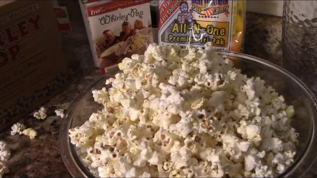 Whirley-Pop Stovetop Popcorn Popper - Popcorn Pot - Miles Kimball