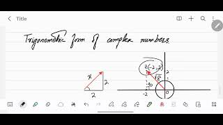 Complex analysis lecture 11| polr form of complex numbers #polarformofcomplexnumbers