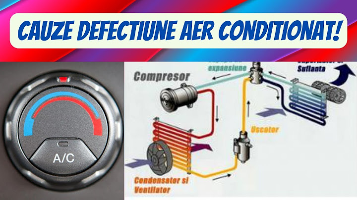 Simptome defectiune aer conditionat-cum se repara?
