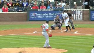 2011/05/28 Rockies' six-run first