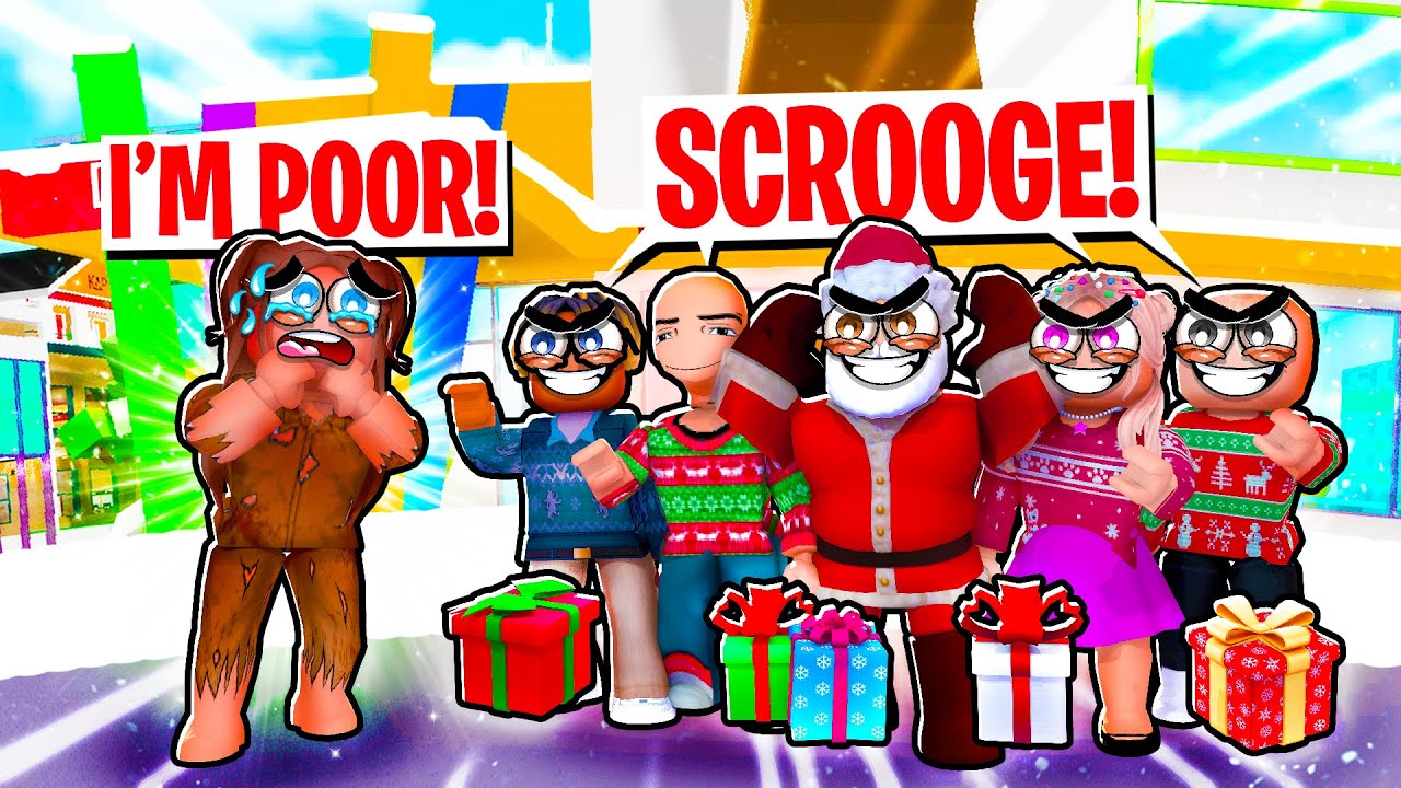 DAYCARE CINDY CHRISTMAS SCROOGE!  | Roblox | Brookhaven 🏡RP