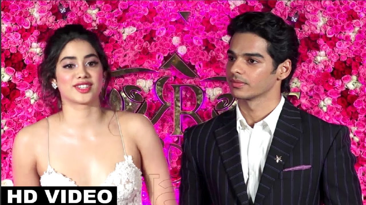 Jhanvi Kapoor And Ishaan Khattar Interview Together At Lux Golden Rose Awards 2018