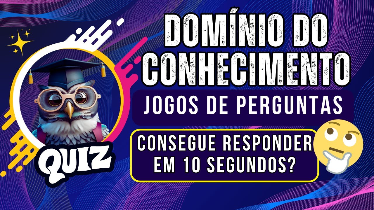 Então vamos começar? Neste quiz de perguntas e respostas sobre temas  gerais, você vai poder mostrar todo seu conhecimento e ainda ganhar um  prêmio no final. Boa sorte aos competidores!