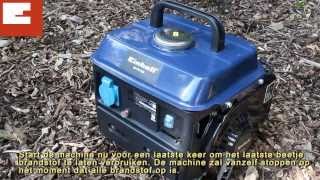 EINHELL Benzine Aggregaat instructiefilm