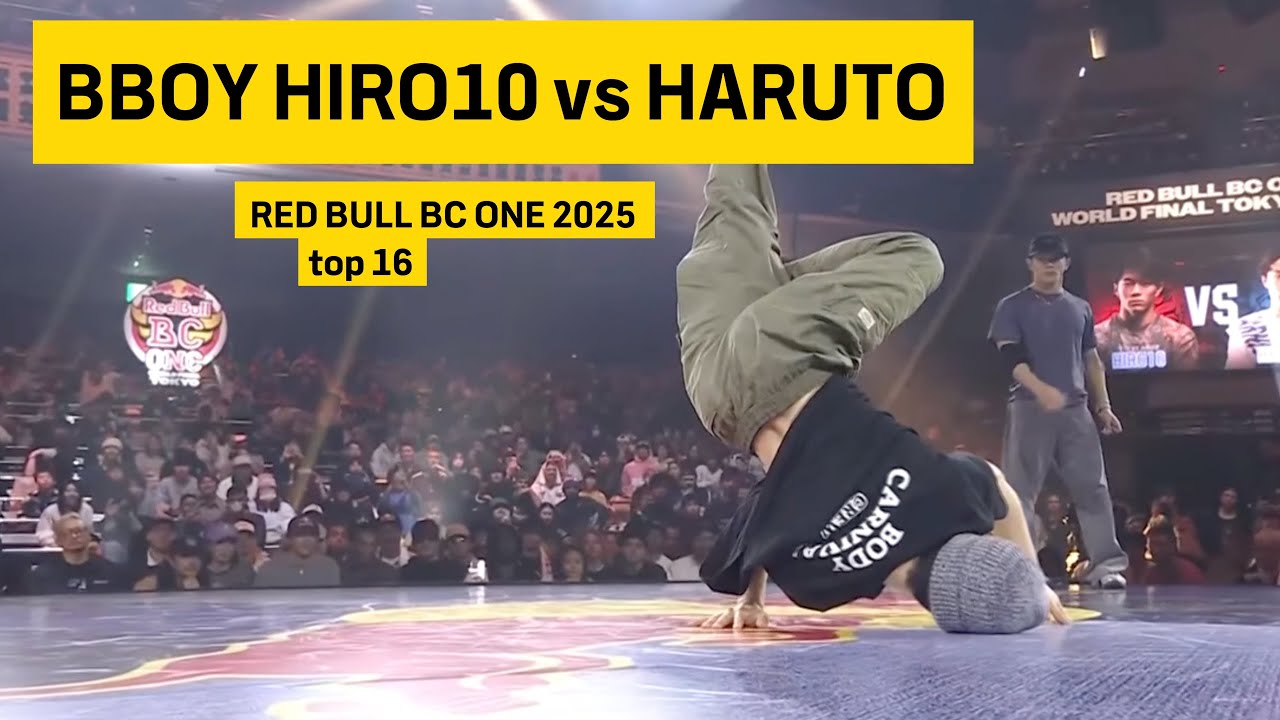 Bboy Hiro10 vs Haruto | Top 16 | Red Bull BC One 2025