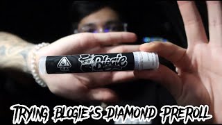 TRYING BLOGIE'S DIAMOND PREROLL *VLOGMAS DAY 11*