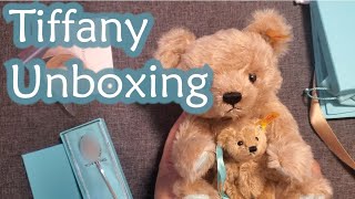 Tiffany Holiday Unboxing: Christmas Ornaments and Baby Spoon