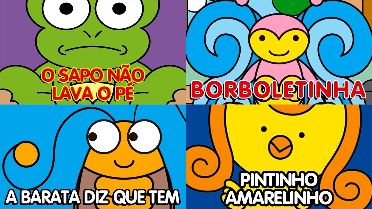 MUSIQUINHAS - MIX  CRIANÇAS INTELIGENTES - CANÇÕES POPULARES