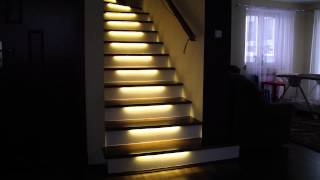 oświetlenie schodów LED inteligentne