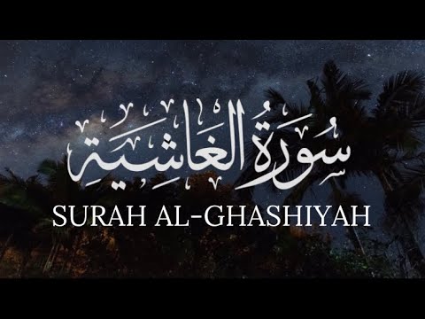 سورة الغاشية كاملة القارئ عبدالرحمن مسعد   